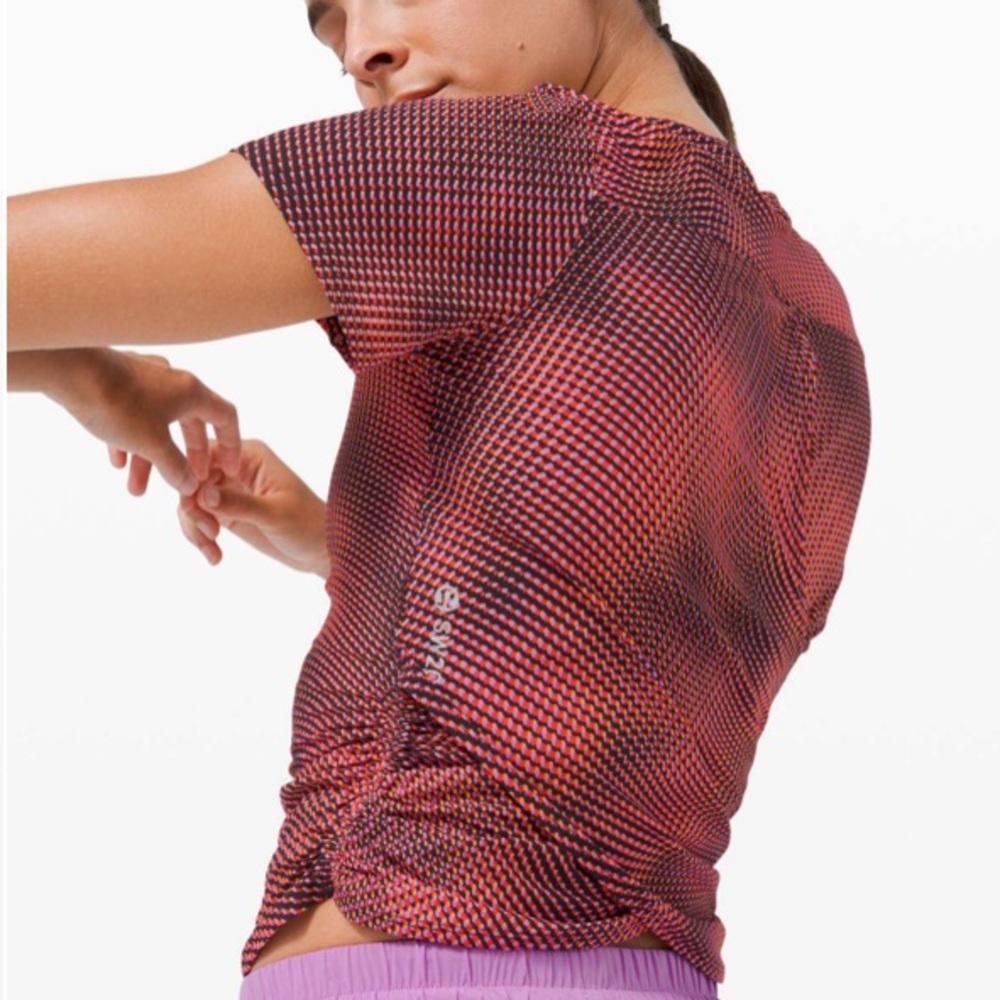 Lululemon Run Off Route Short Sleeve *SeaWheeze